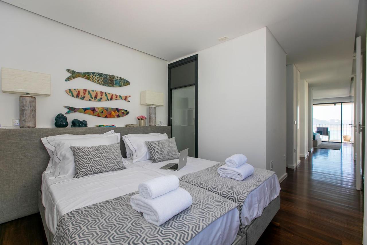 Lovelystay - Luxury 2Br Duplex Apartment In Foz Porto Kültér fotó