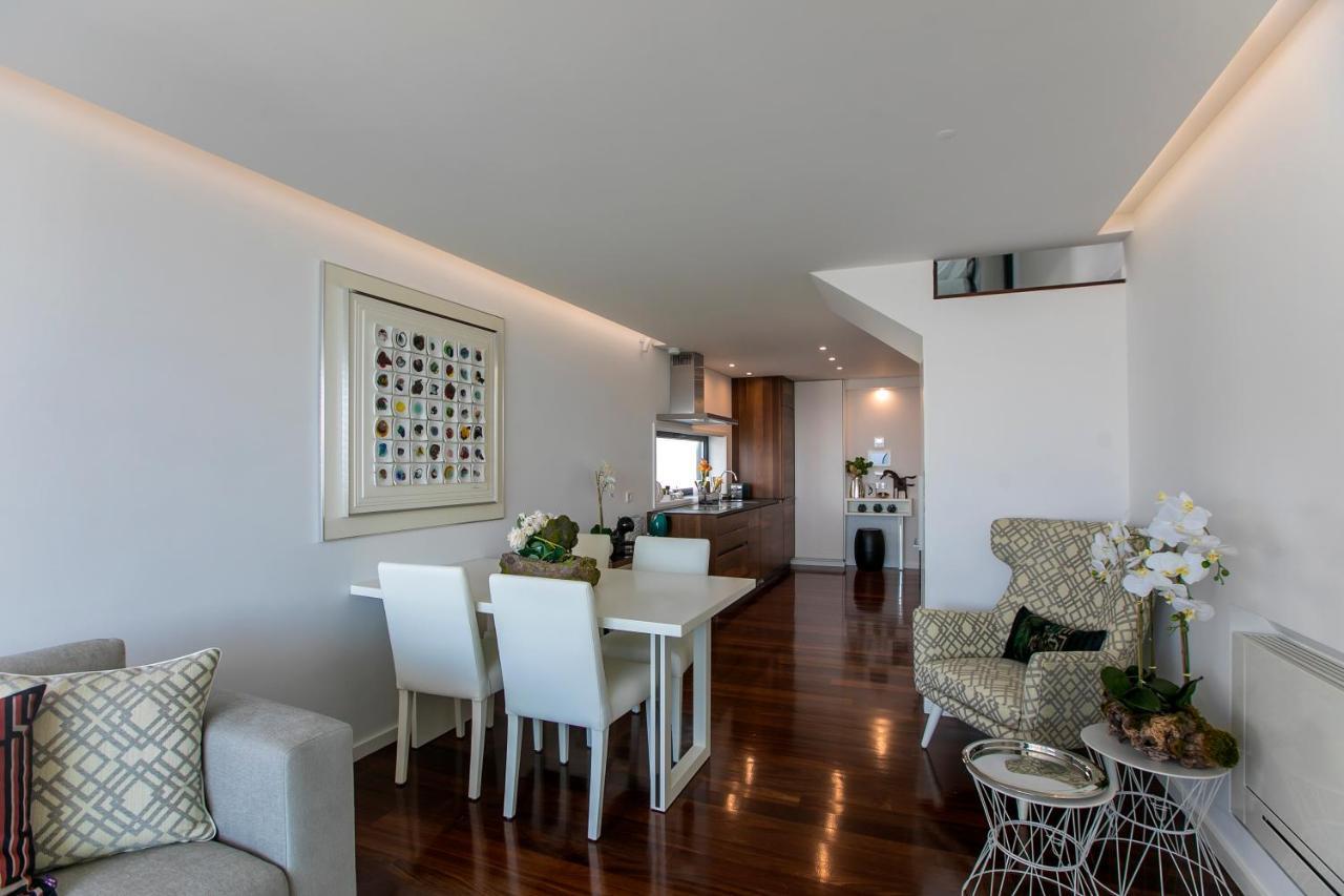 Lovelystay - Luxury 2Br Duplex Apartment In Foz Porto Kültér fotó
